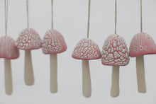 Load image into Gallery viewer, Amanita Mushroom Bell Ornament