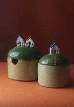 Load image into Gallery viewer, Lidded Little House Jar
