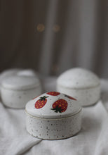 Load image into Gallery viewer, Strawberry Lidded Jar
