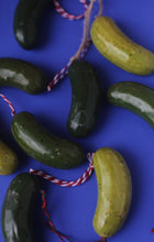 Load image into Gallery viewer, Pickle Ornament - "Weihnachtsgurke"
