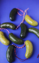 Load image into Gallery viewer, Pickle Ornament - "Weihnachtsgurke"

