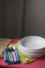Load image into Gallery viewer, Speckled Coupe Pasta Bowl
