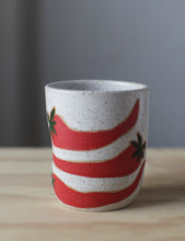 Load image into Gallery viewer, Red Chili Pepper Illustrated Pinch Tumbler
