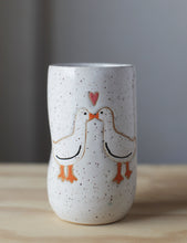 Load image into Gallery viewer, Silly Goose In Love Illustrated Pinch Tumbler
