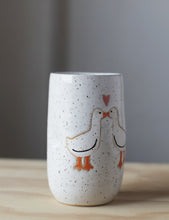 Load image into Gallery viewer, Silly Goose In Love Illustrated Pinch Tumbler
