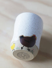 Load image into Gallery viewer, Chicken &amp; Chick Illustrated Pinch Tumbler

