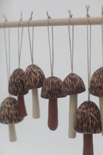 Load image into Gallery viewer, Morel Mushroom Bell Ornament
