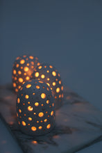 Load image into Gallery viewer, Luminare Candle Cover - Light Speckled Clay
