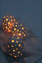 Load image into Gallery viewer, Luminare Candle Cover - Light Speckled Clay
