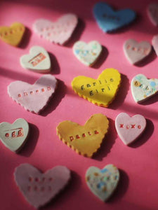 *💜PRE-ORDER💜 Conversation Heart Magnets*