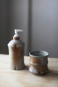 Soda Fired Soap Dispenser + Cup