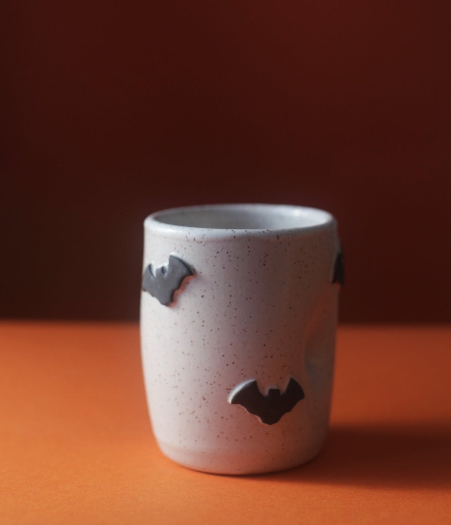 Speckled Tumbler - Bat Applique