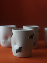 Load image into Gallery viewer, Speckled Tumbler - Bat Applique
