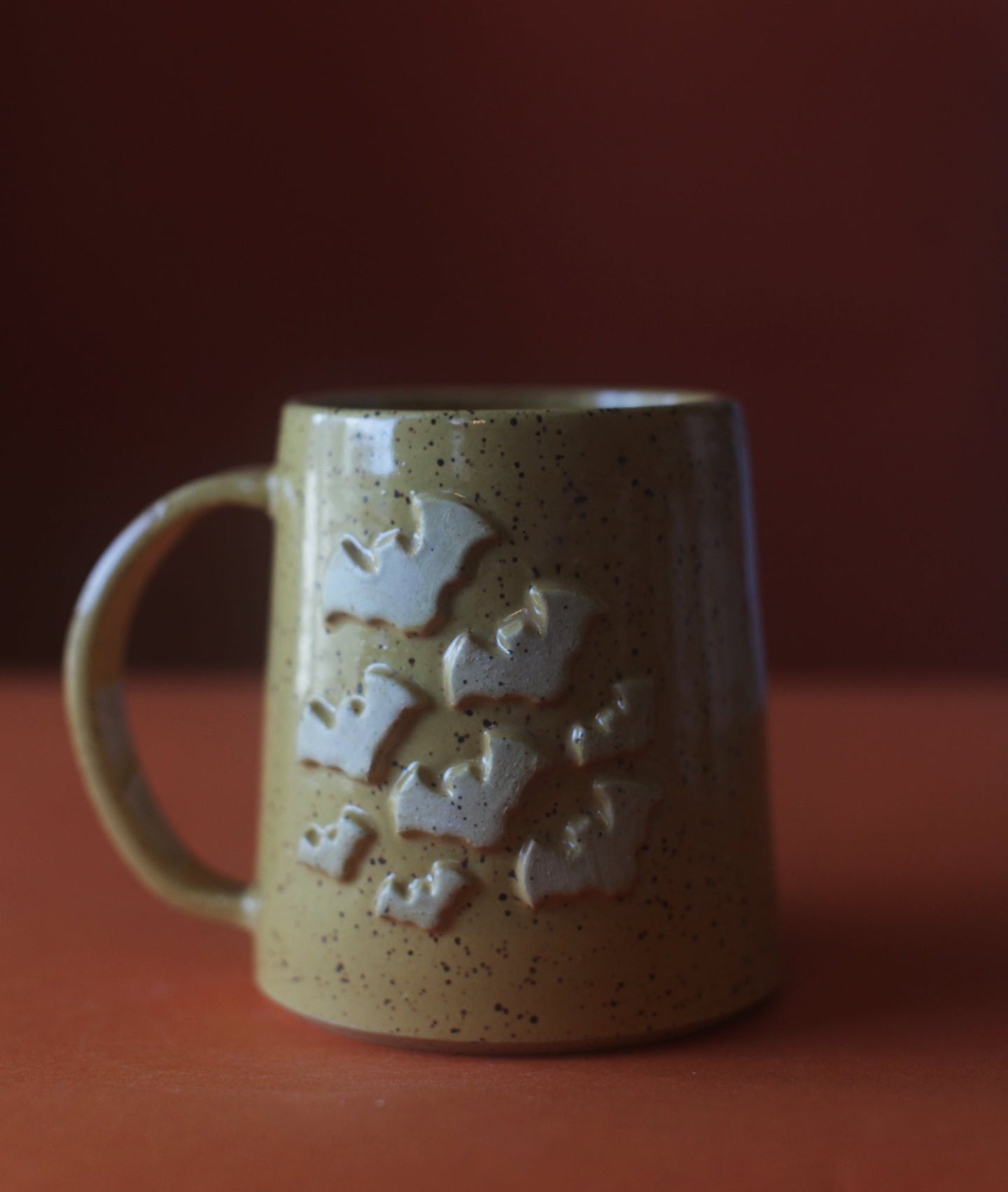 BATS! Orange Mug