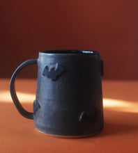 Load image into Gallery viewer, Matte Black Bat Mug
