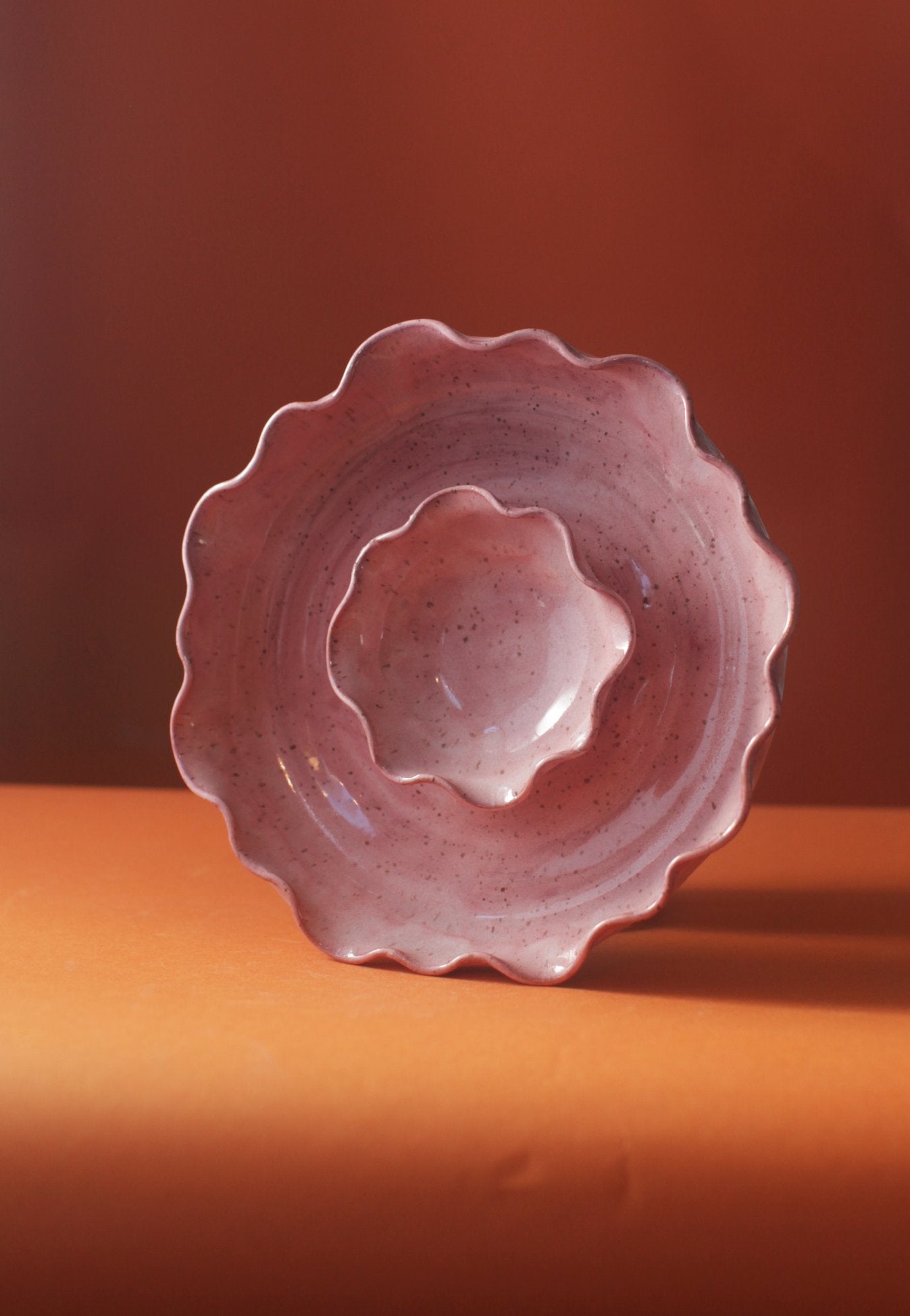 Fluted Rim Chips 'n Dip Platter