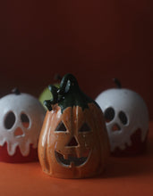 Load image into Gallery viewer, Pumpking Candle Holder
