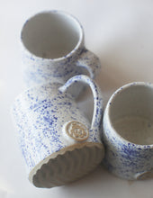 Load image into Gallery viewer, Toffee &amp; Indigo Speckled Mug
