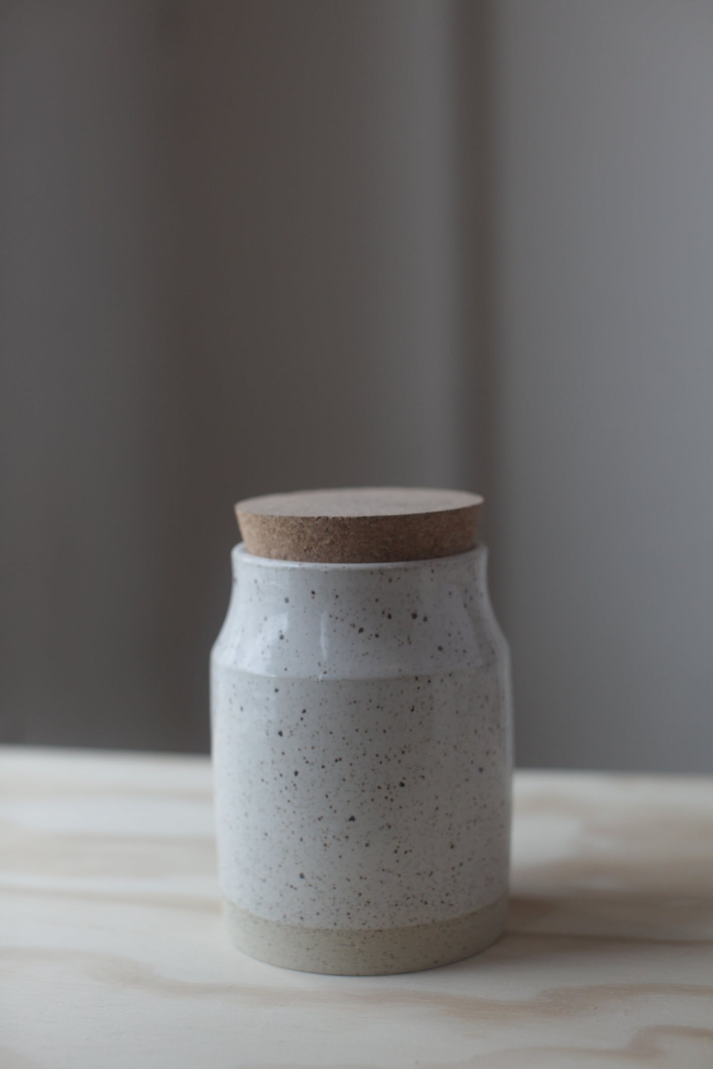 Speckled Stoneware Crocks